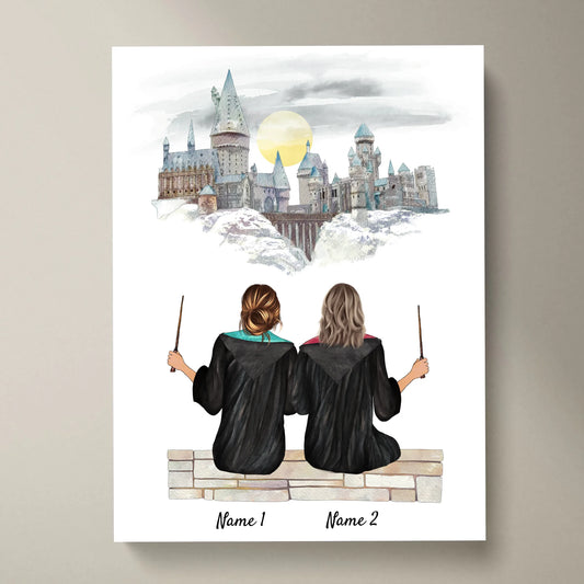 Migliore Sorceresses - Poster Personalizzato (2-3 donne)