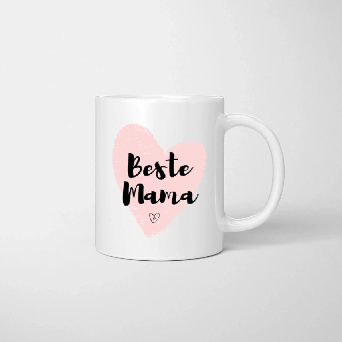 Mama und ihre Kinder - Personalisierte Tasse Mutter mit 1-4 Kindern im arm, Geschenk Mama, Tante, Oma